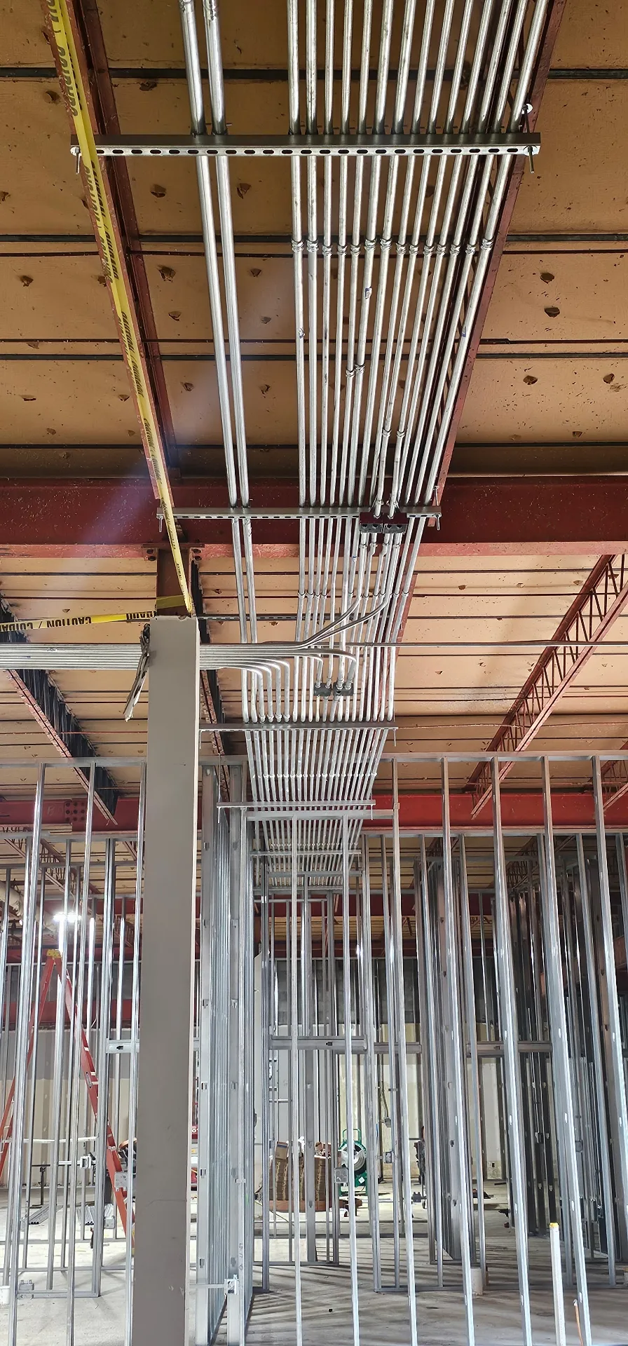 Overhead Conduit Run